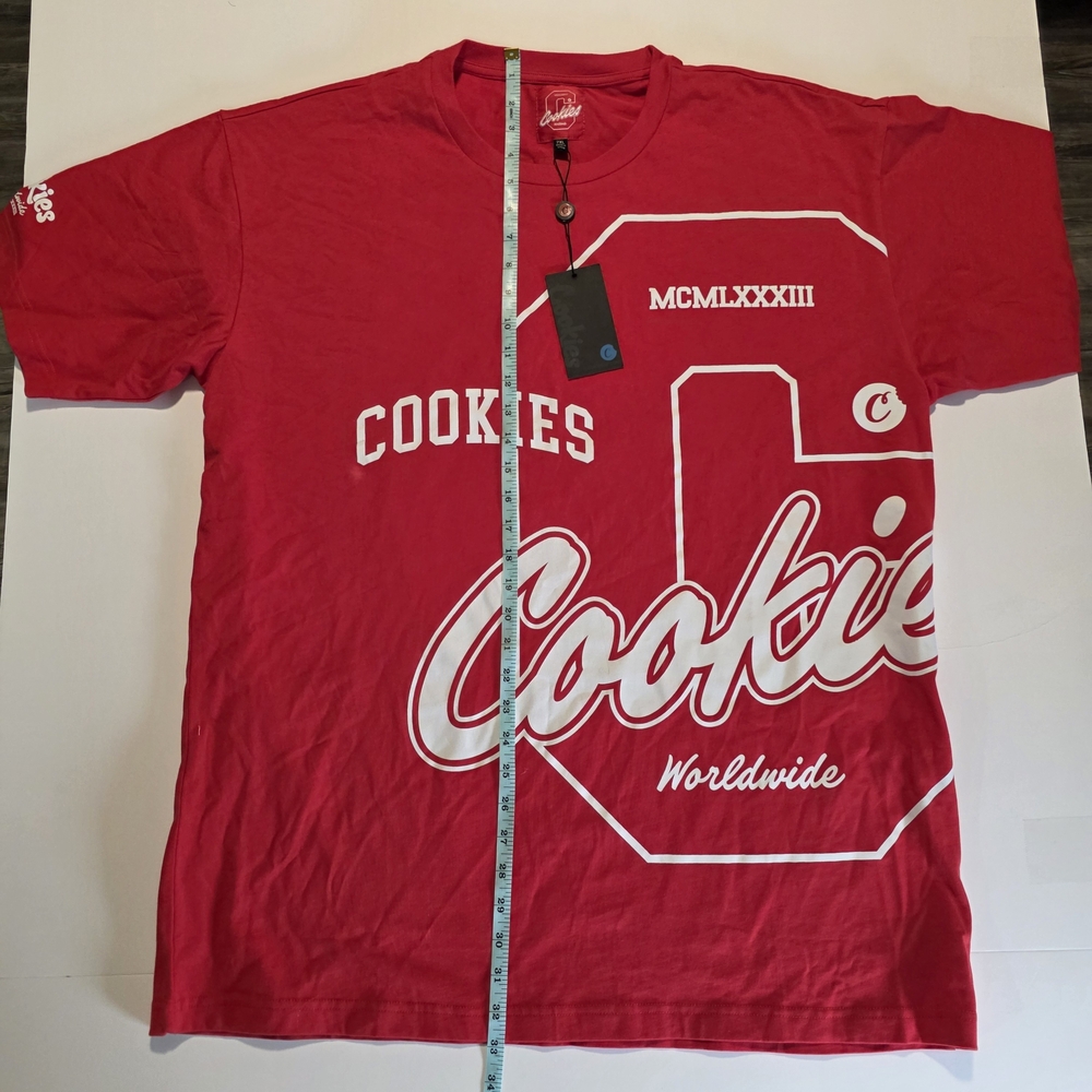 Cookies Red Short Sleeve Tee